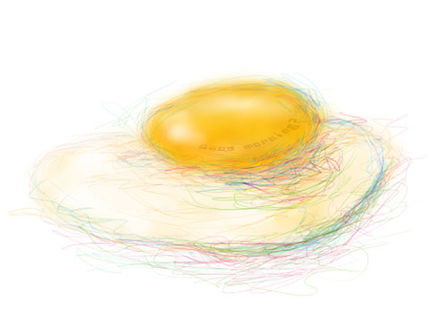 egg(sunny-side up)